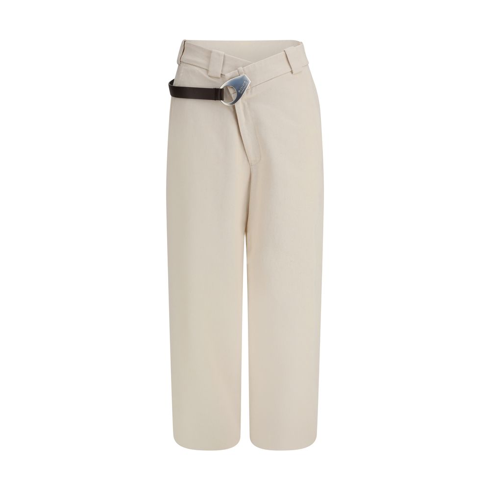 Pantalon Pinko Croisé rose