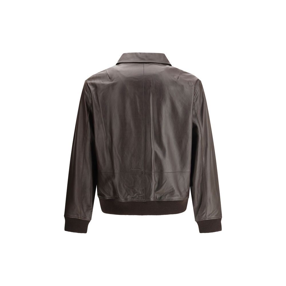 Veste Yves Salomon bomber noire