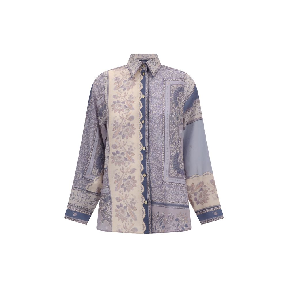 Chemise Zimmermann Lucky Relaxed multicolore