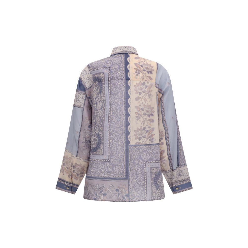 Chemise Zimmermann Lucky Relaxed multicolore