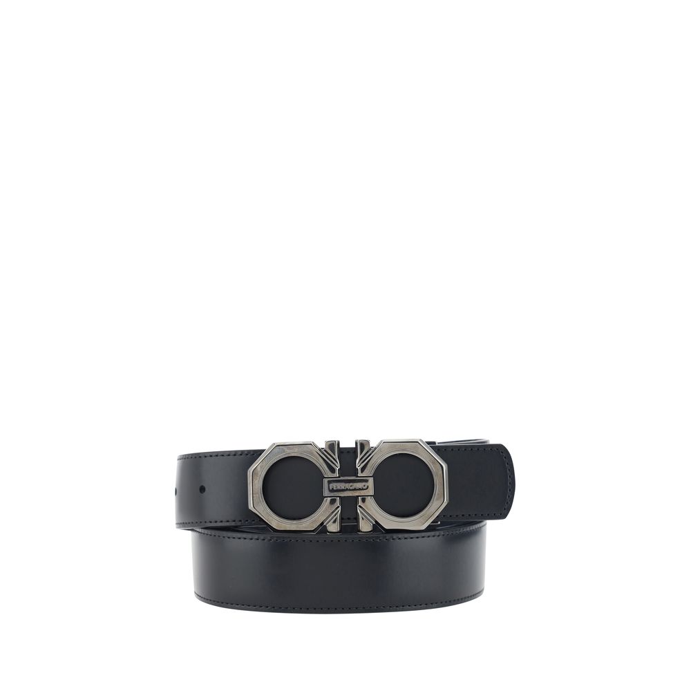 Ceinture Ferragamo réversible noire