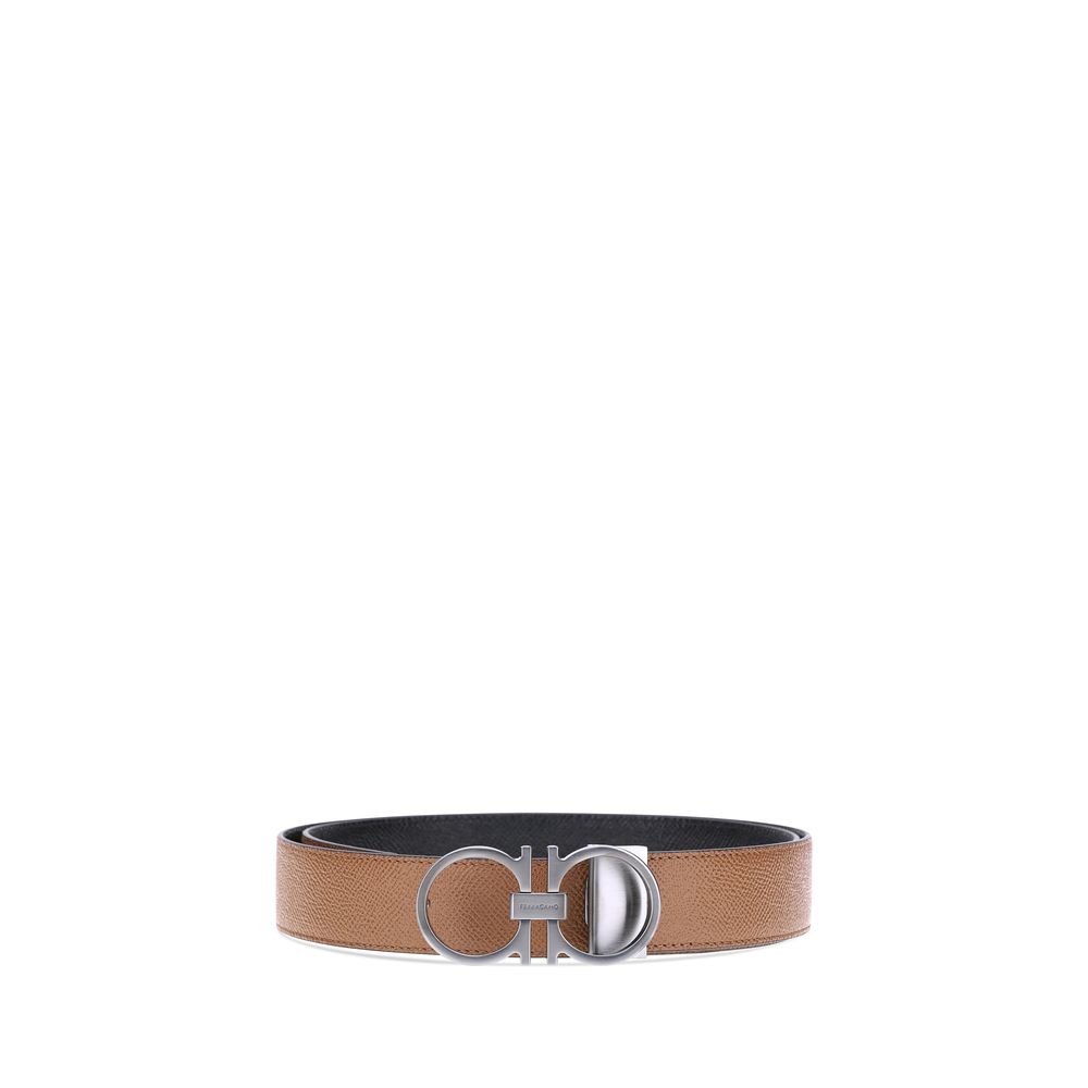 Ceinture Ferragamo Gancini noire