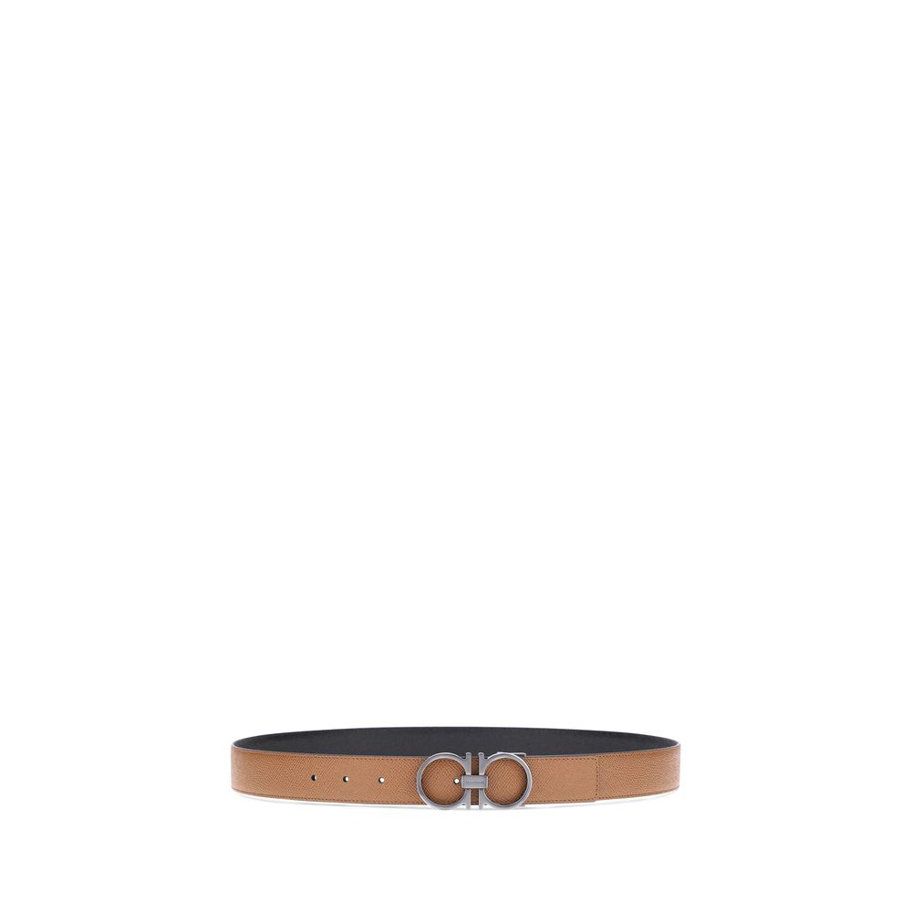 Ceinture Ferragamo Gancini noire