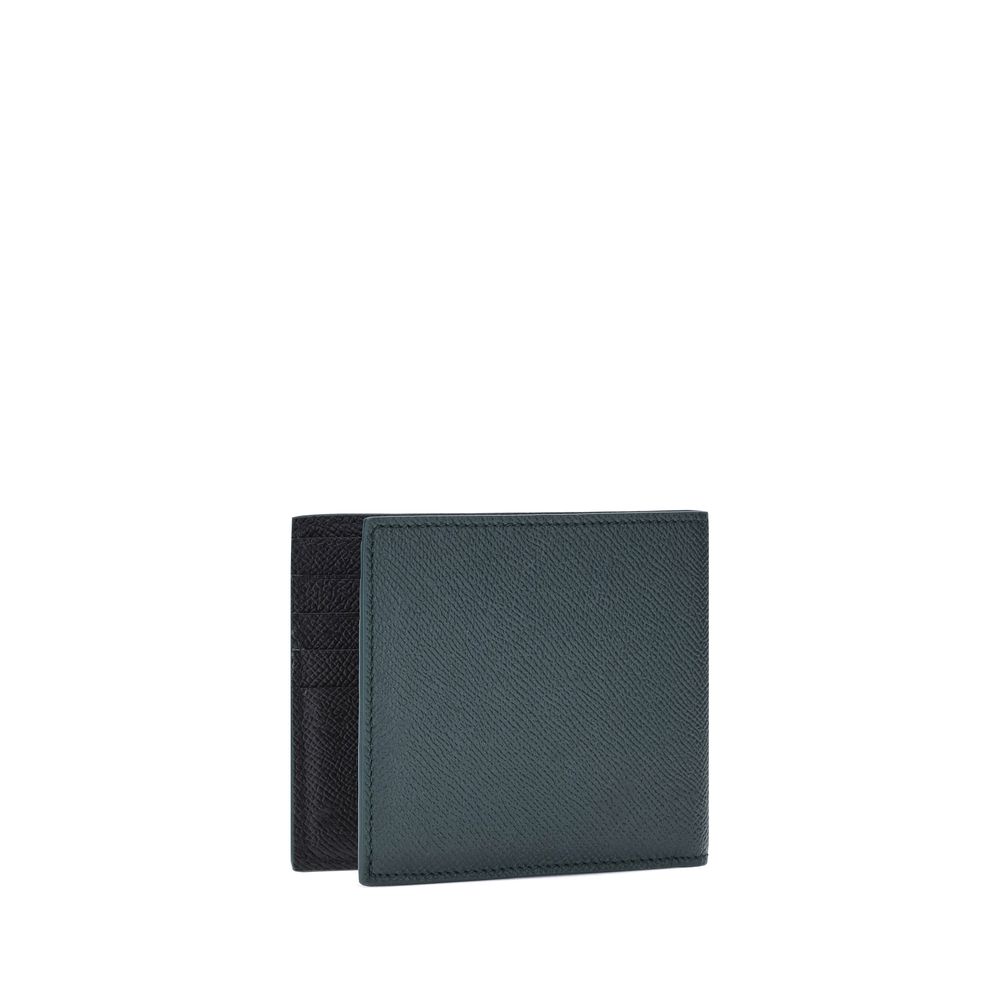 Portefeuille Ferragamo Gancini noir