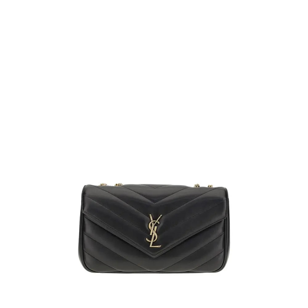 Sac porté épaule Saint Laurent LouLou noir Saint Laurent
