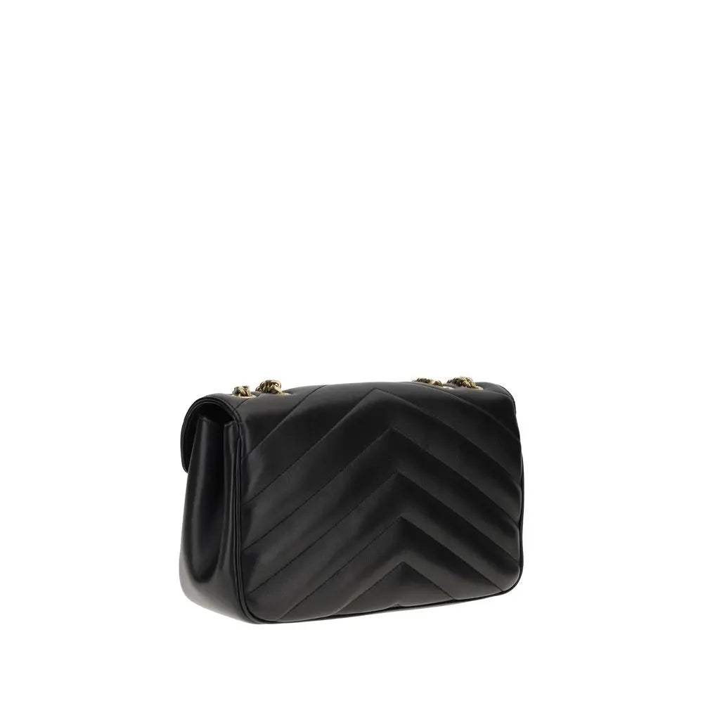 Sac porté épaule Saint Laurent LouLou noir Saint Laurent