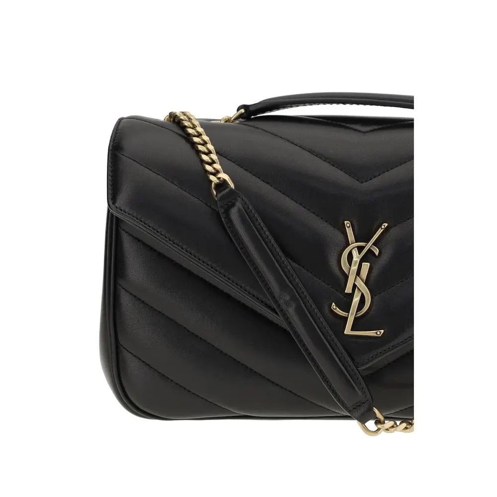 Sac porté épaule Saint Laurent LouLou noir Saint Laurent