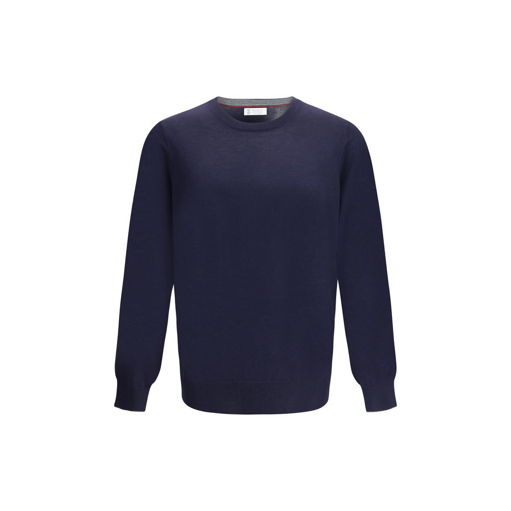 Pull Brunello Cucinelli classique beige