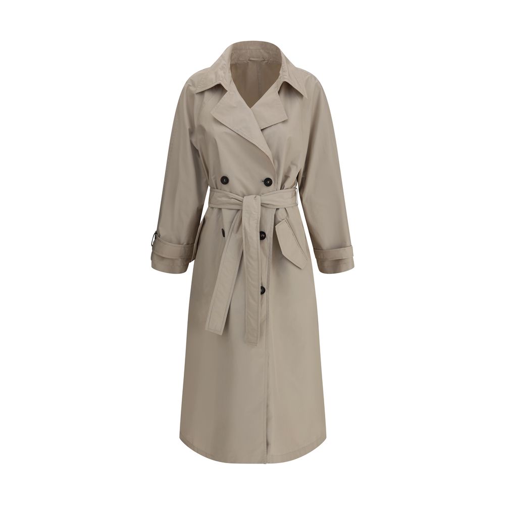 Trench coat Brunello Cucinelli chocolat