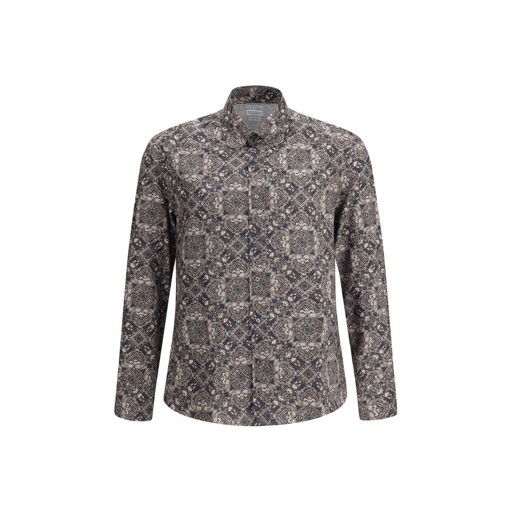 Chemise Brunello Cucinelli paisley multicolore