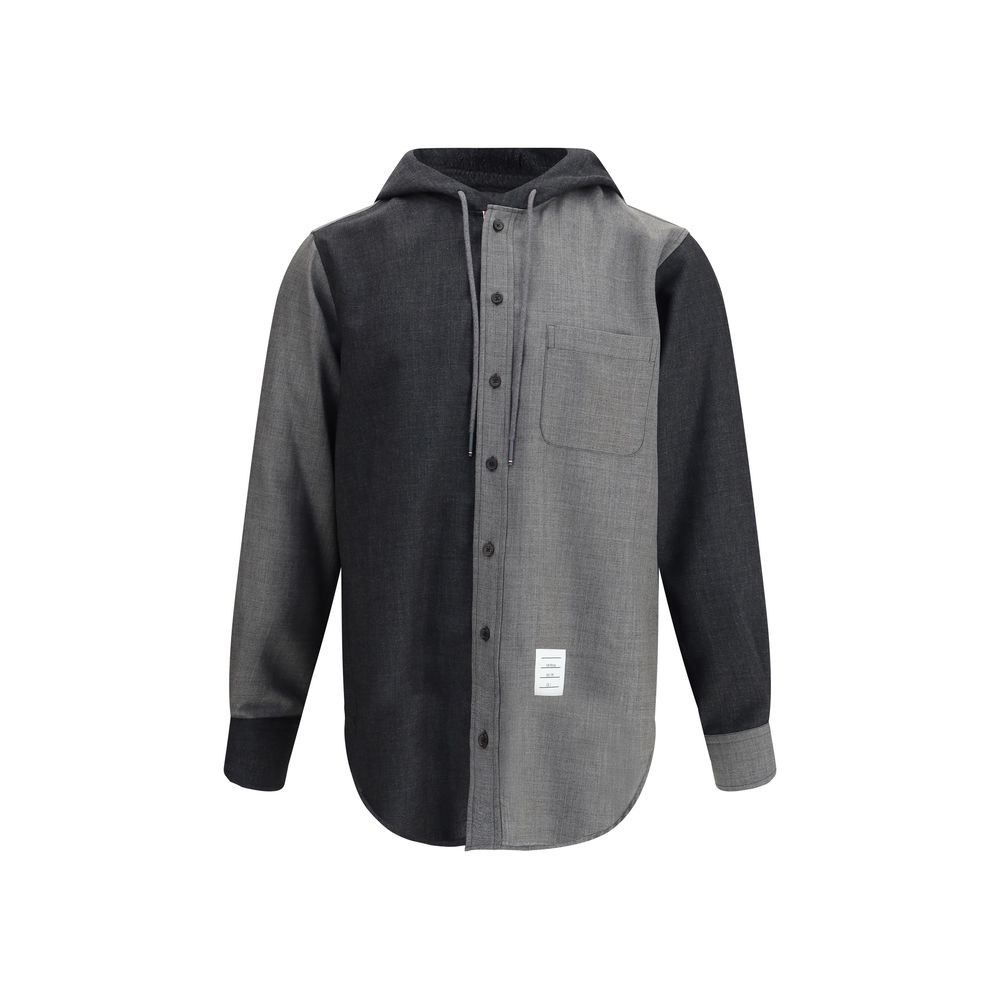 Veste à capuche Thom Browne grise