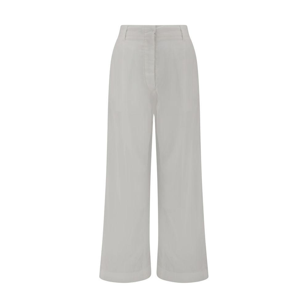 Pantalon The Latest Transparent blanc