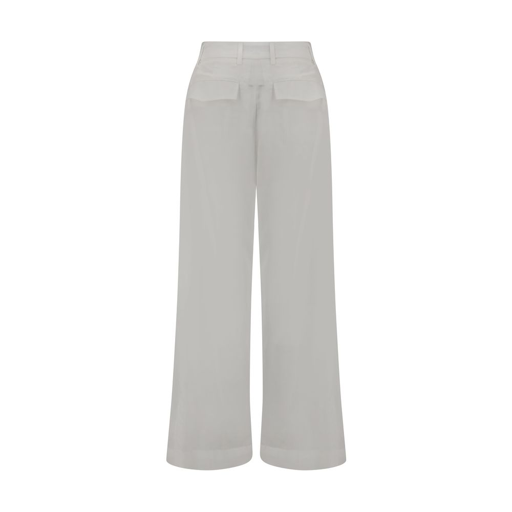 Pantalon The Latest Transparent blanc