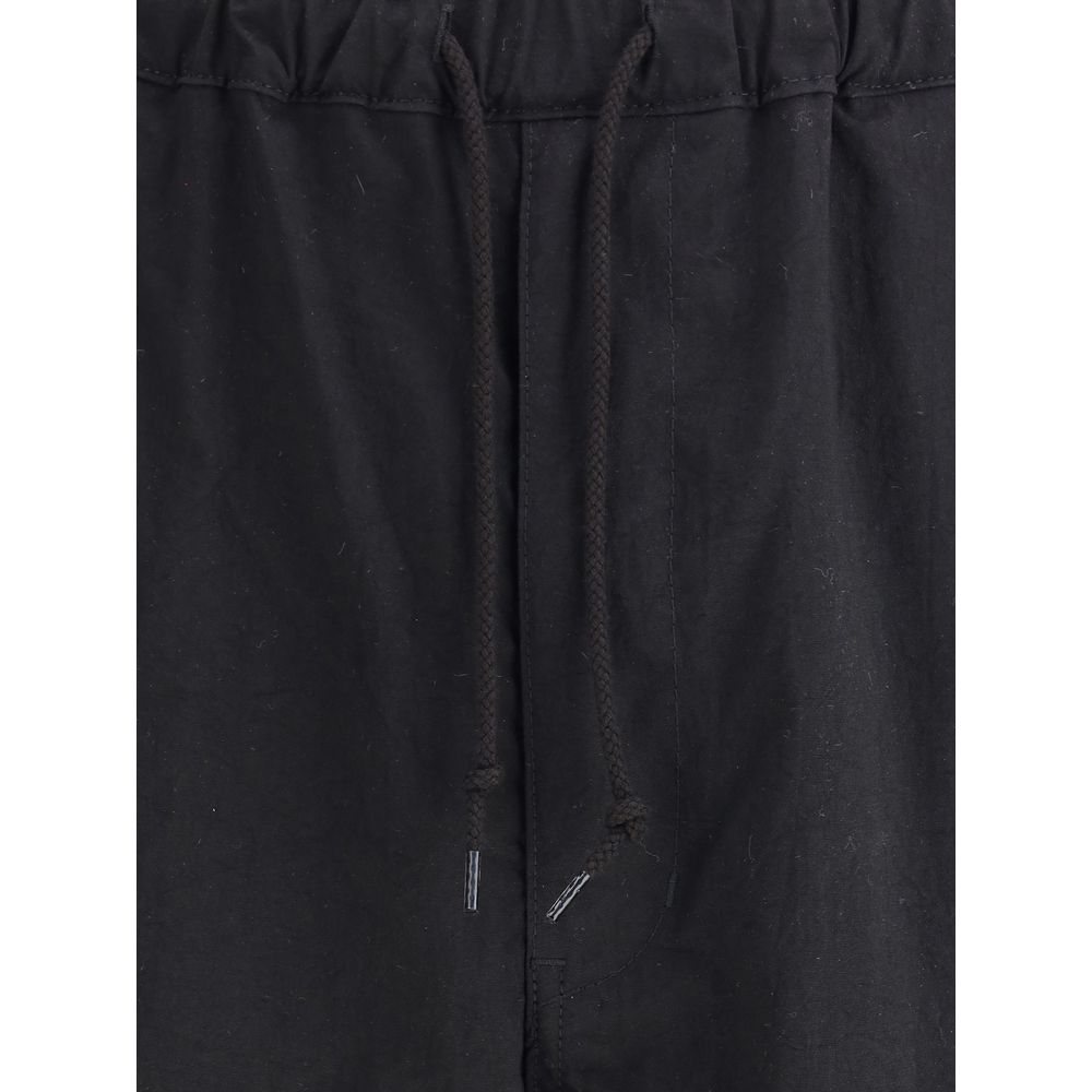 Pantalons Junya Watanabe monochromes noirs
