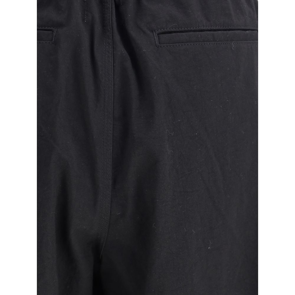 Pantalons Junya Watanabe monochromes noirs