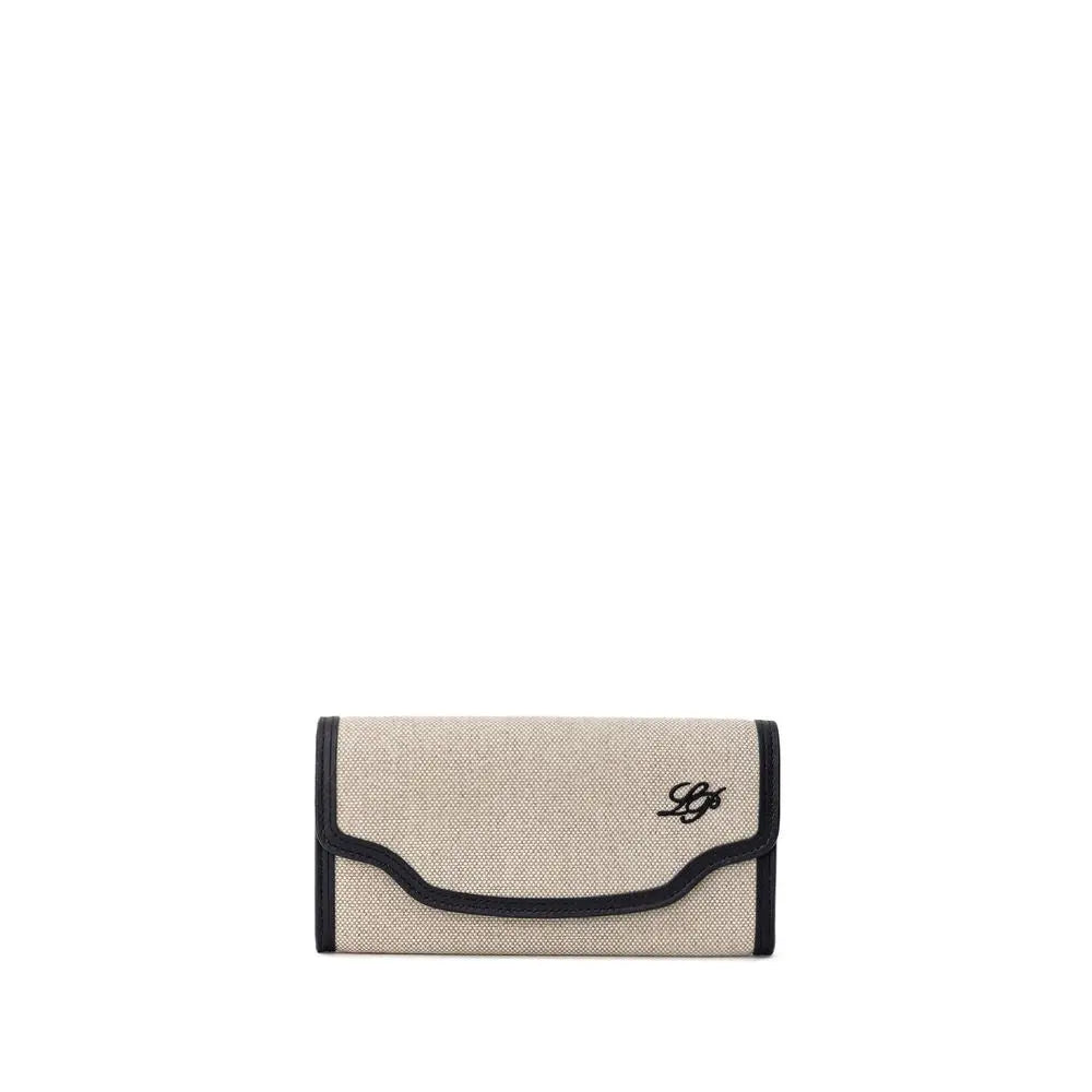 Portefeuille Loro Piana beige Loro Piana