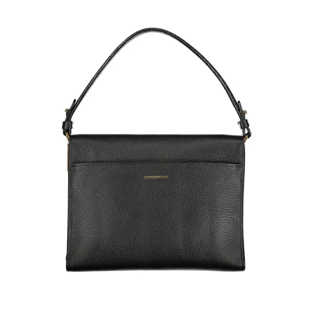 Sac à main Coccinelle en cuir noir Coccinelle