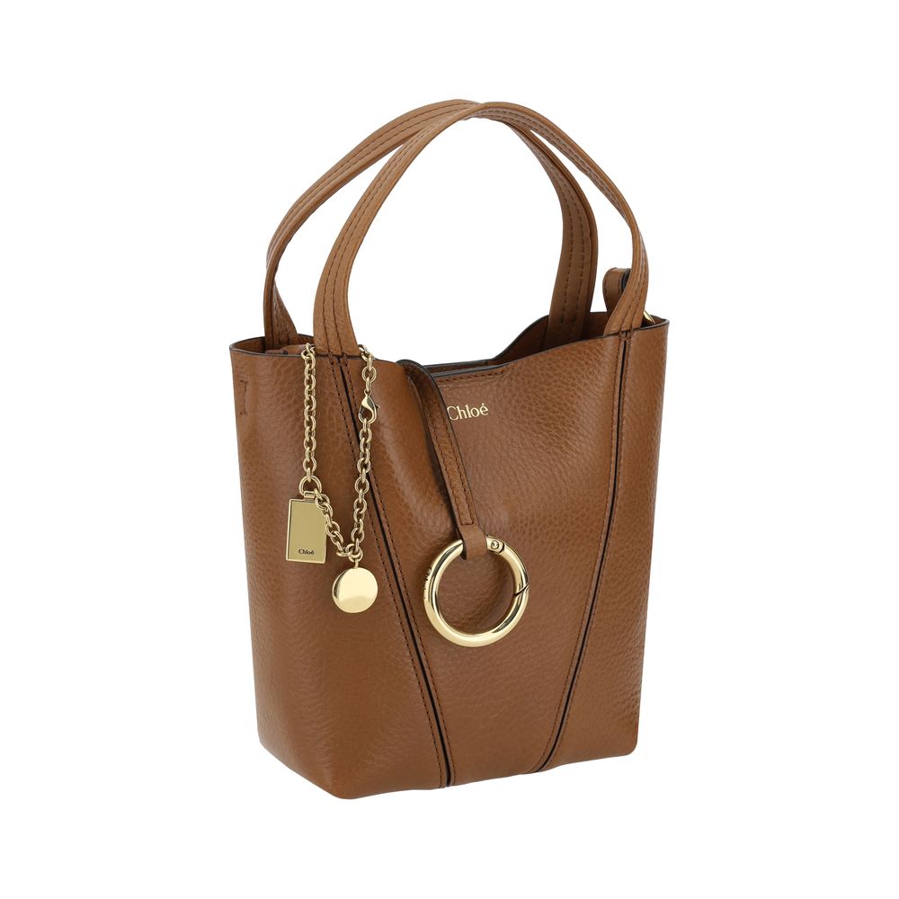 Sac bandoulière Chloé Spin noir