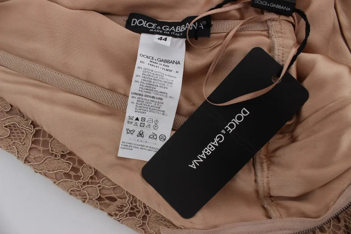 Robe Dolce & Gabbana longue rose Dolce & Gabbana