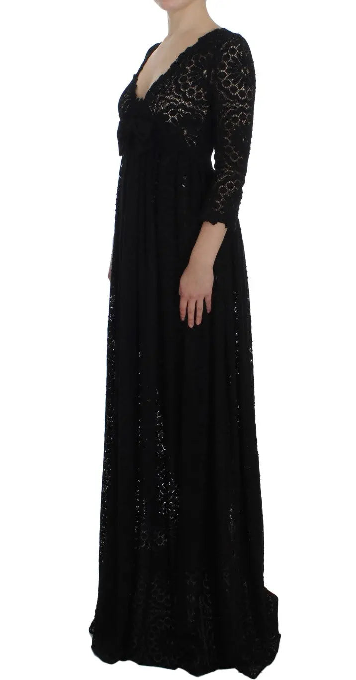 Robe maxi Dolce & Gabbana noire Dolce & Gabbana