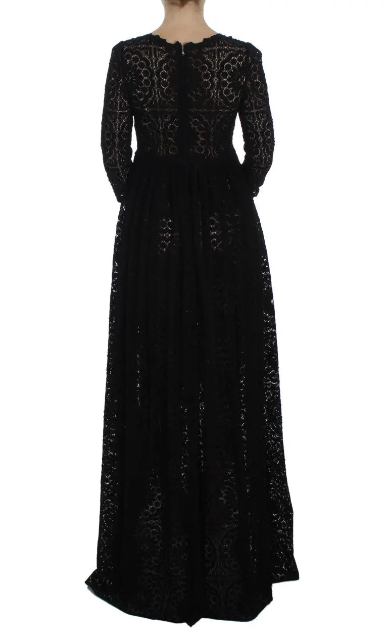 Robe maxi Dolce & Gabbana noire Dolce & Gabbana