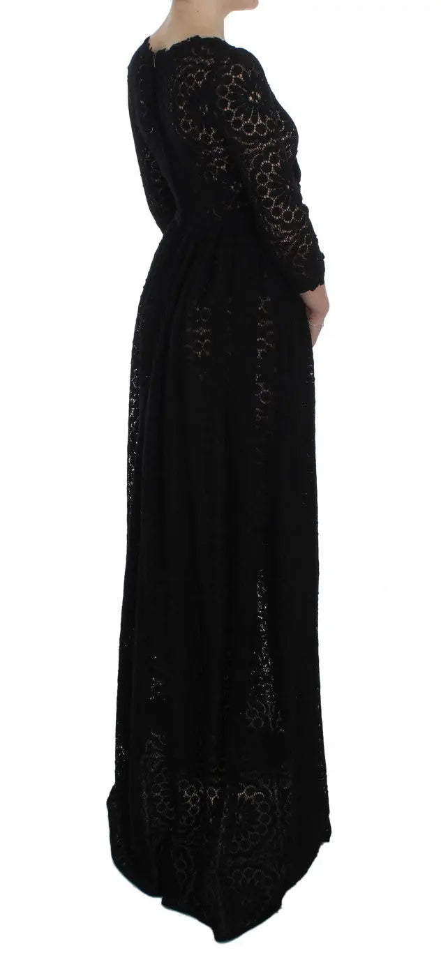 Robe maxi Dolce & Gabbana noire Dolce & Gabbana