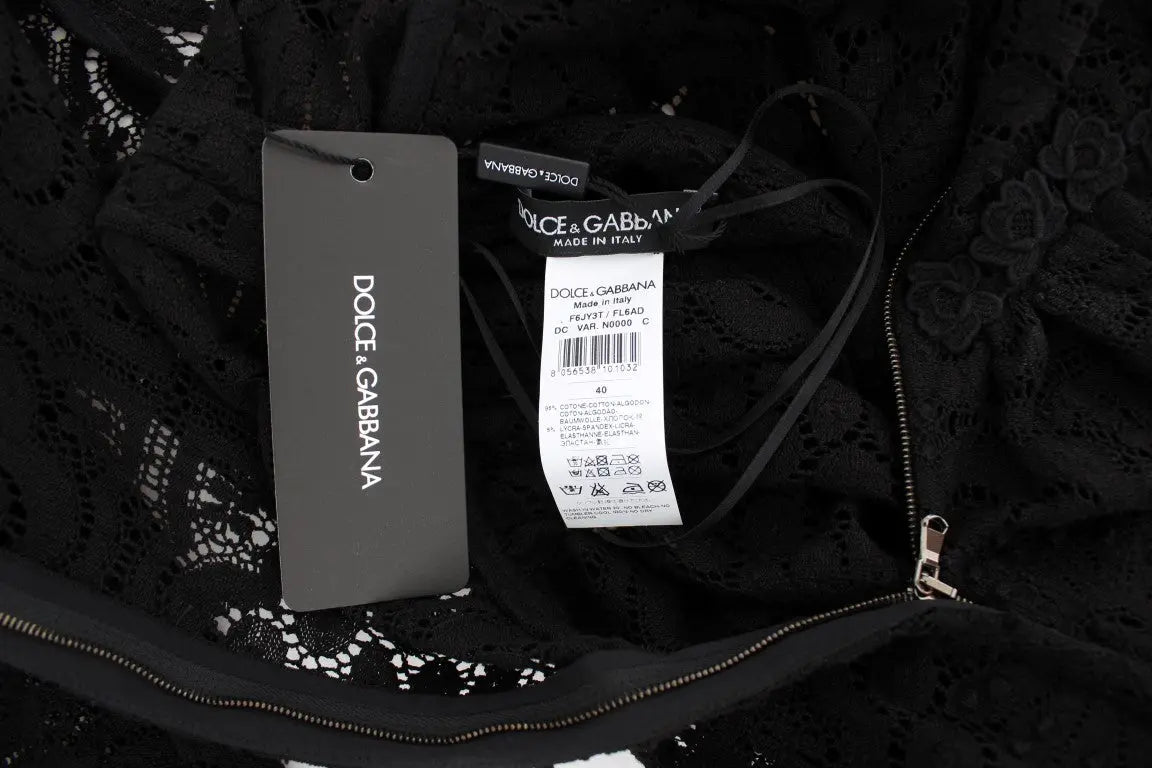 Robe maxi Dolce & Gabbana noire Dolce & Gabbana