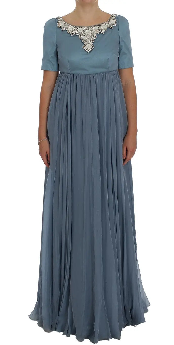 Robe Dolce & Gabbana Cristaux bleue Dolce & Gabbana