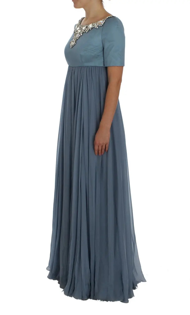 Robe Dolce & Gabbana Cristaux bleue Dolce & Gabbana