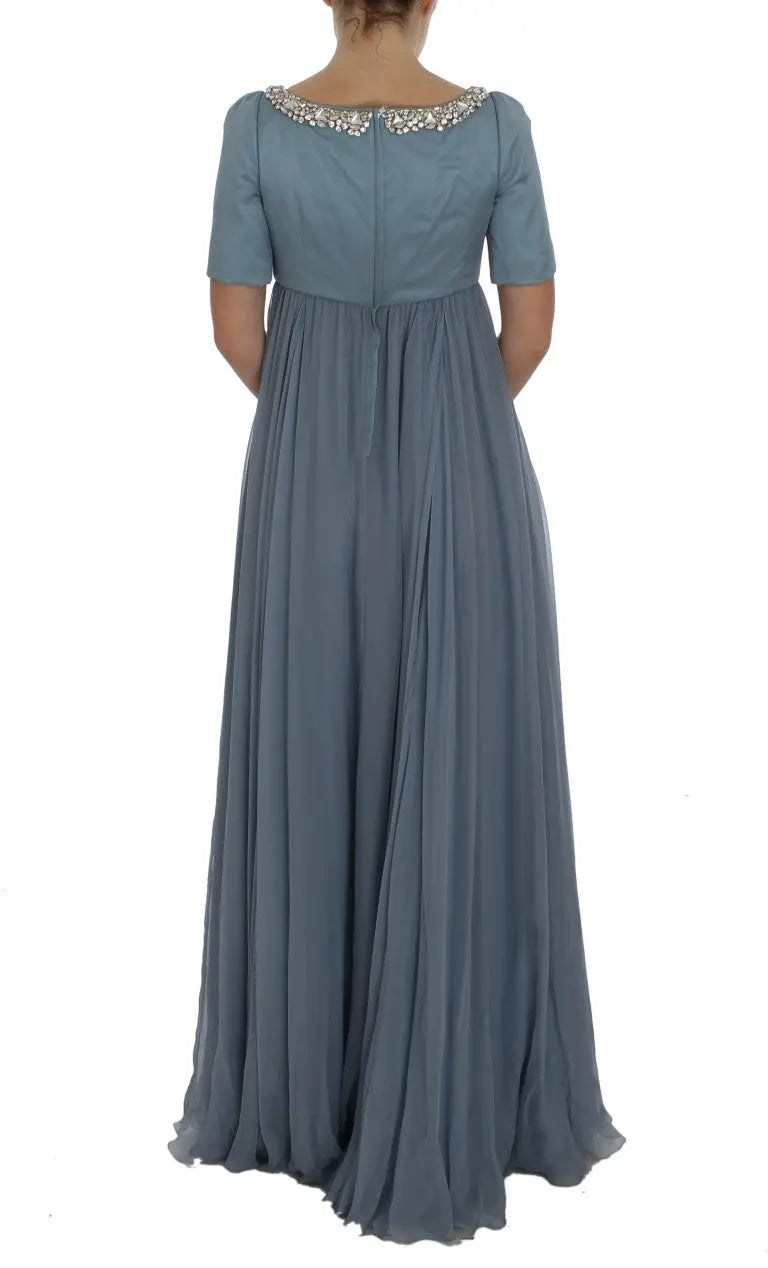 Robe Dolce & Gabbana Cristaux bleue Dolce & Gabbana