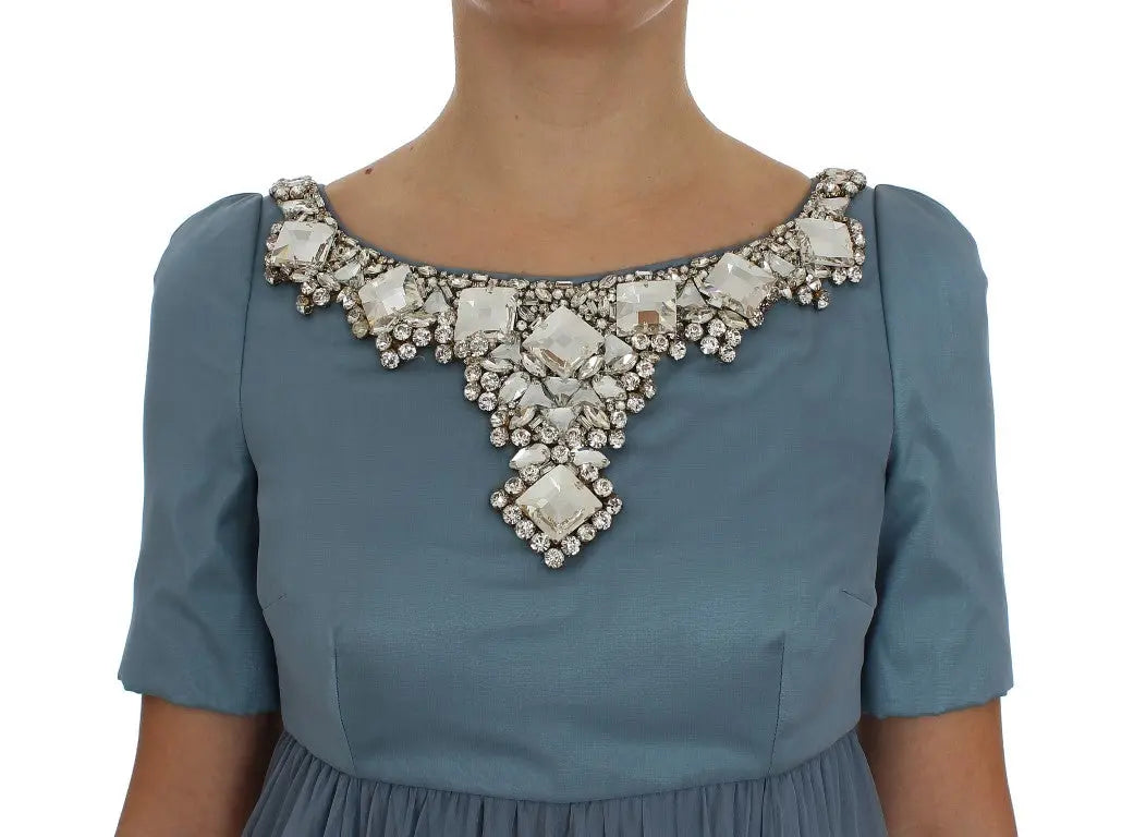 Robe Dolce & Gabbana Cristaux bleue Dolce & Gabbana