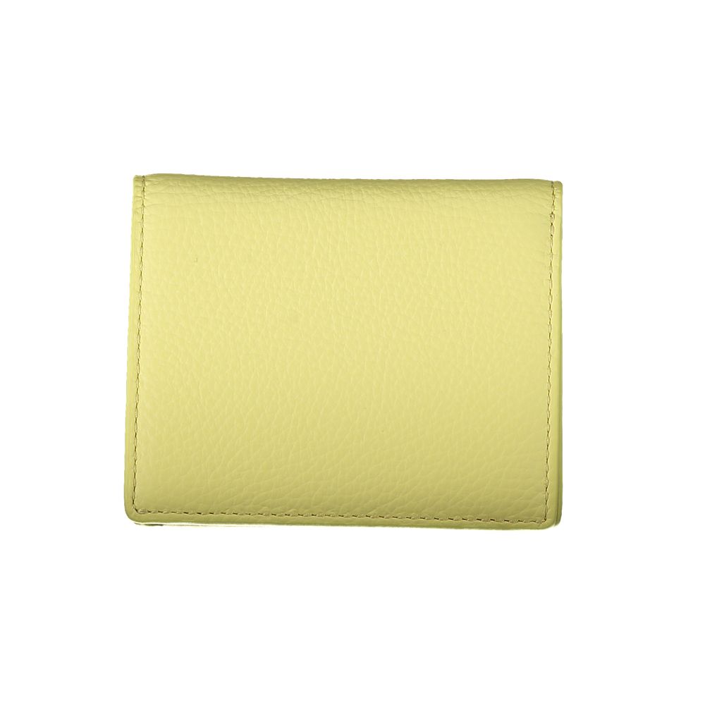 Portefeuille Yellow avec logo jaune
