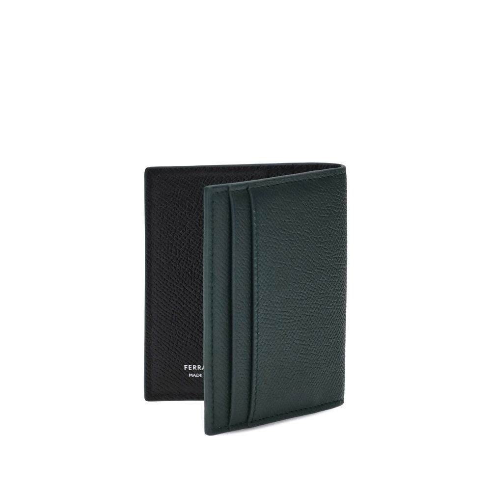 Portefeuille Ferragamo Gancini noir