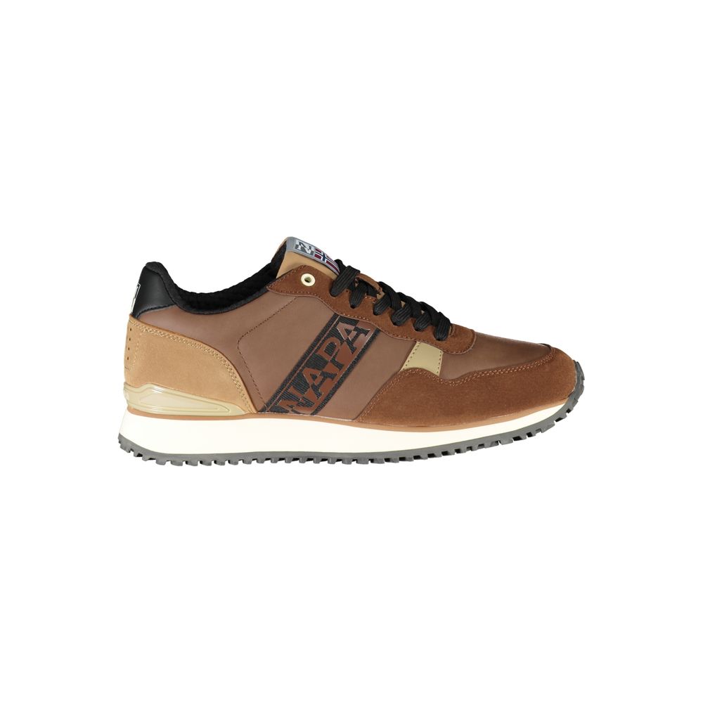 Baskets Napapijri Chic Contrast brunes