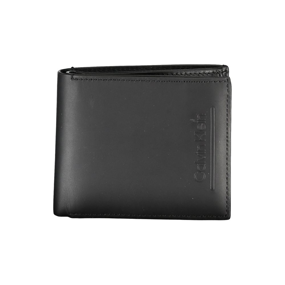 Portefeuille Calvin Klein noir cuir