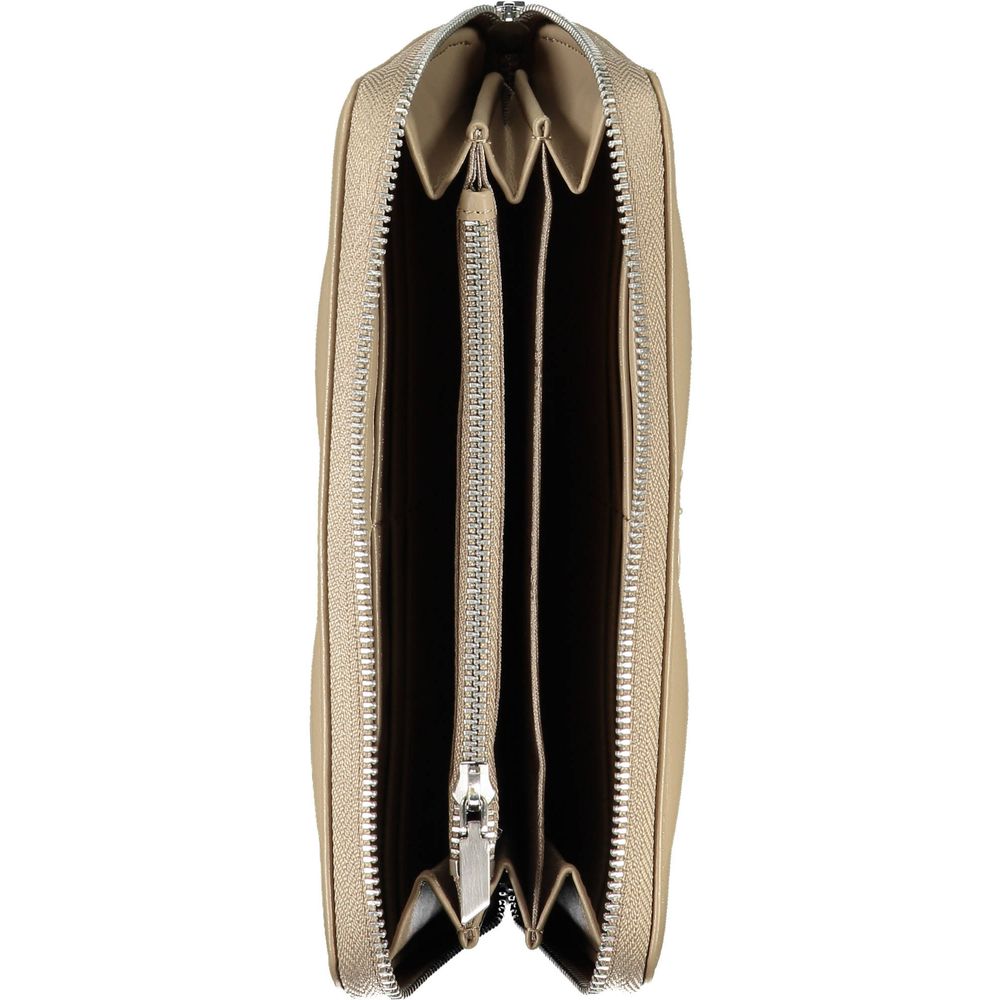 Portefeuille Calvin Klein beige