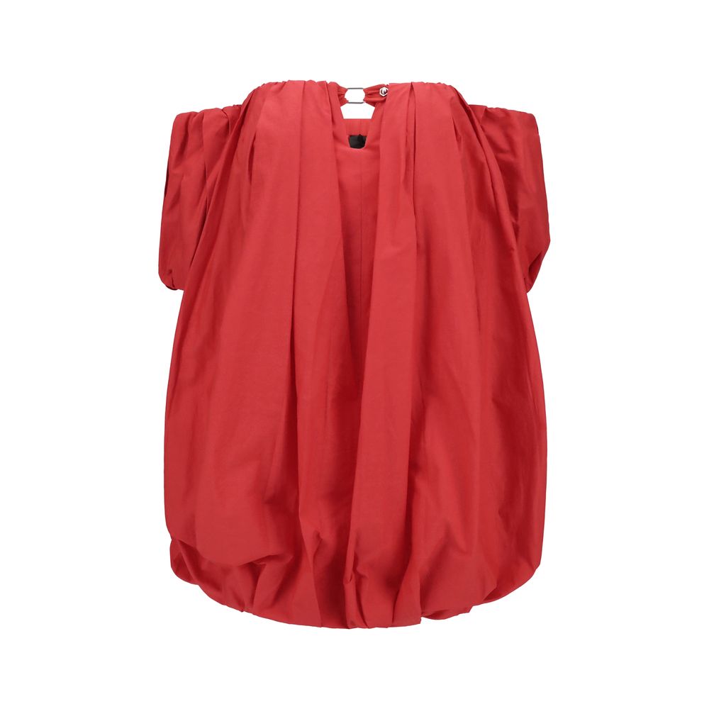 Robe courte Pinko ballon rose