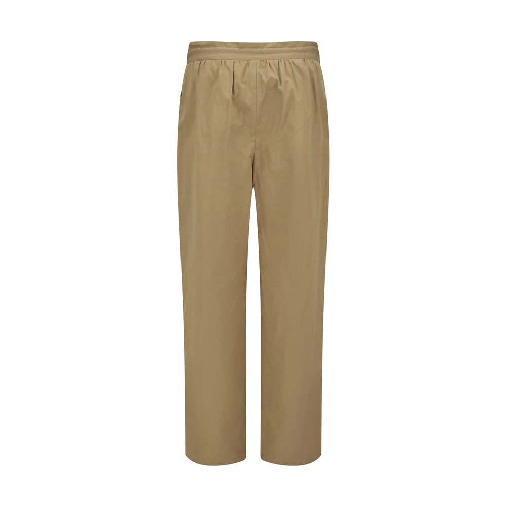 Pantalon The Row Bonnette blancs