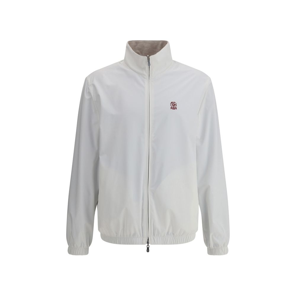 Veste Brunello Cucinelli réversible bleu