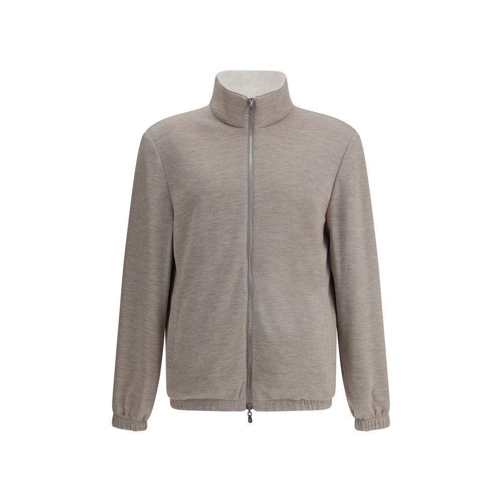 Veste Brunello Cucinelli réversible bleu