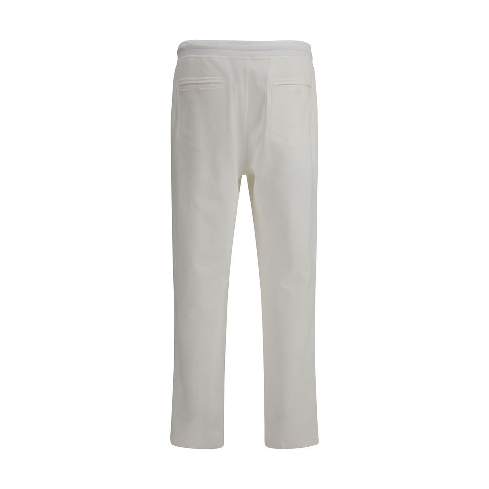 Pantalons Brunello Cucinelli monochromes gris