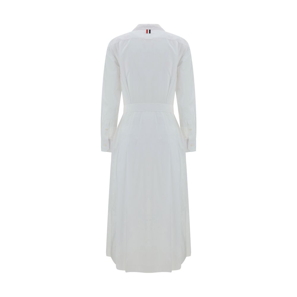 Robe chemise Thom Browne blanche