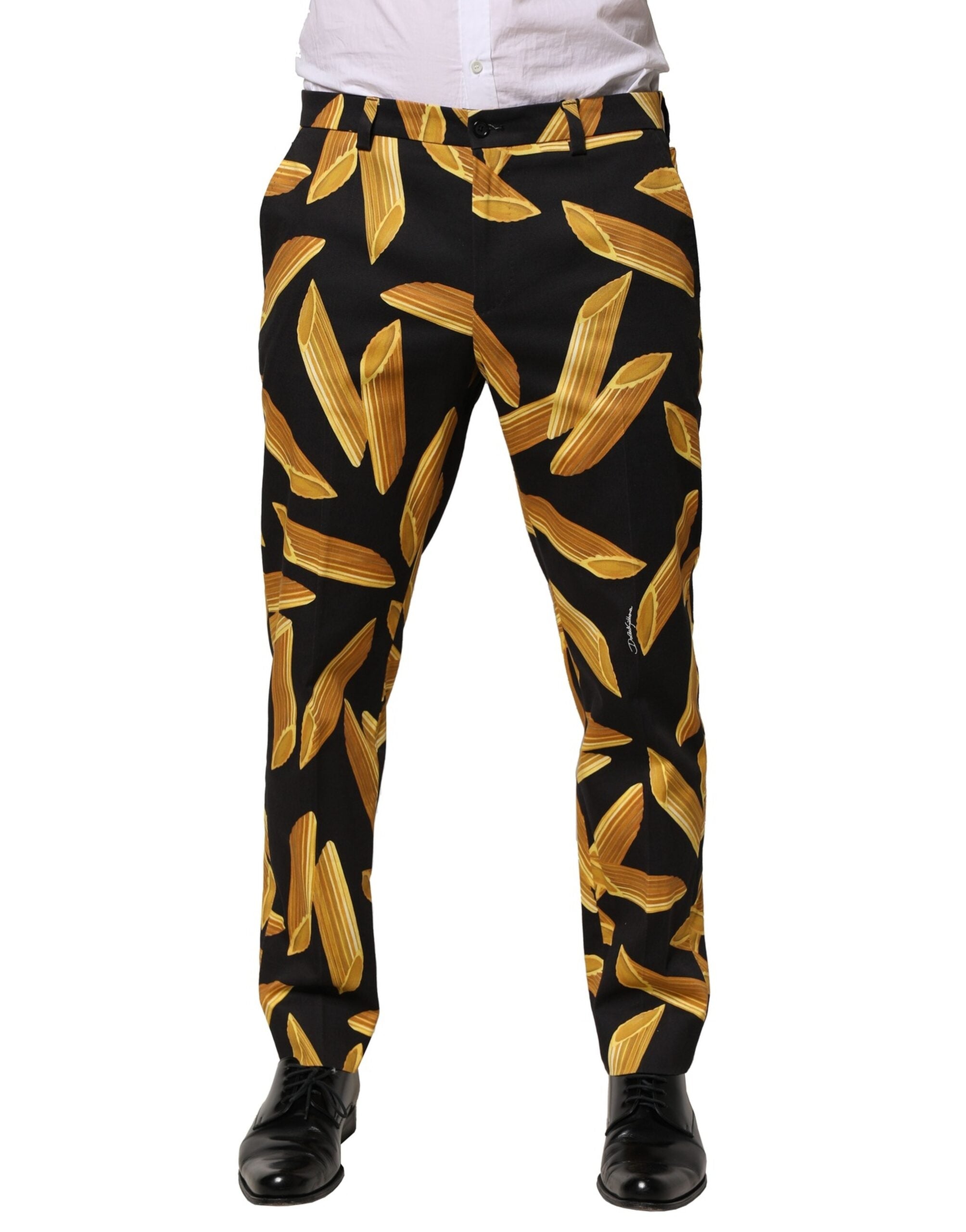 Pantalons Dolce & Gabbana tapered noirs