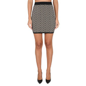 Jupe Balmain en viscose noire