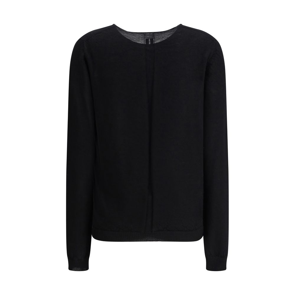 Pull Rick Owens V-neck noir
