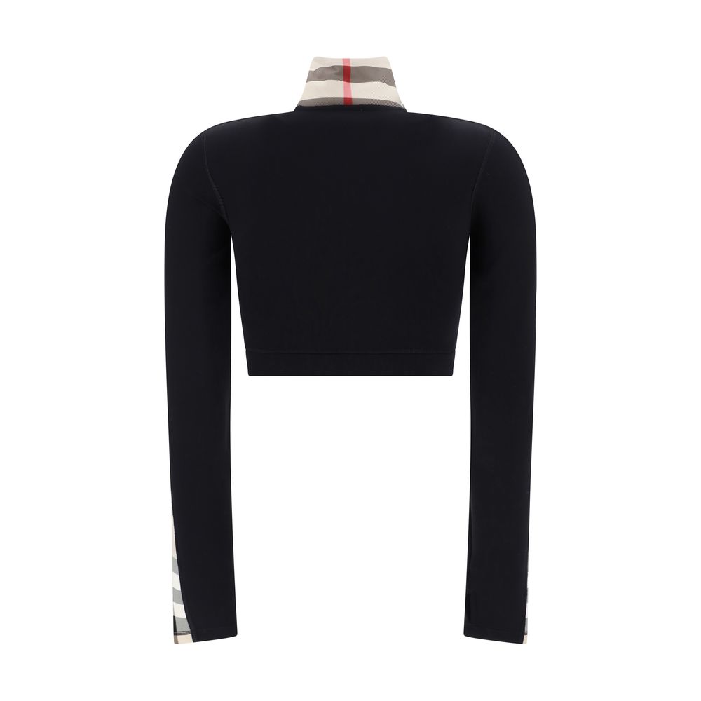 Sweatshirt Burberry Cynthia à motifs