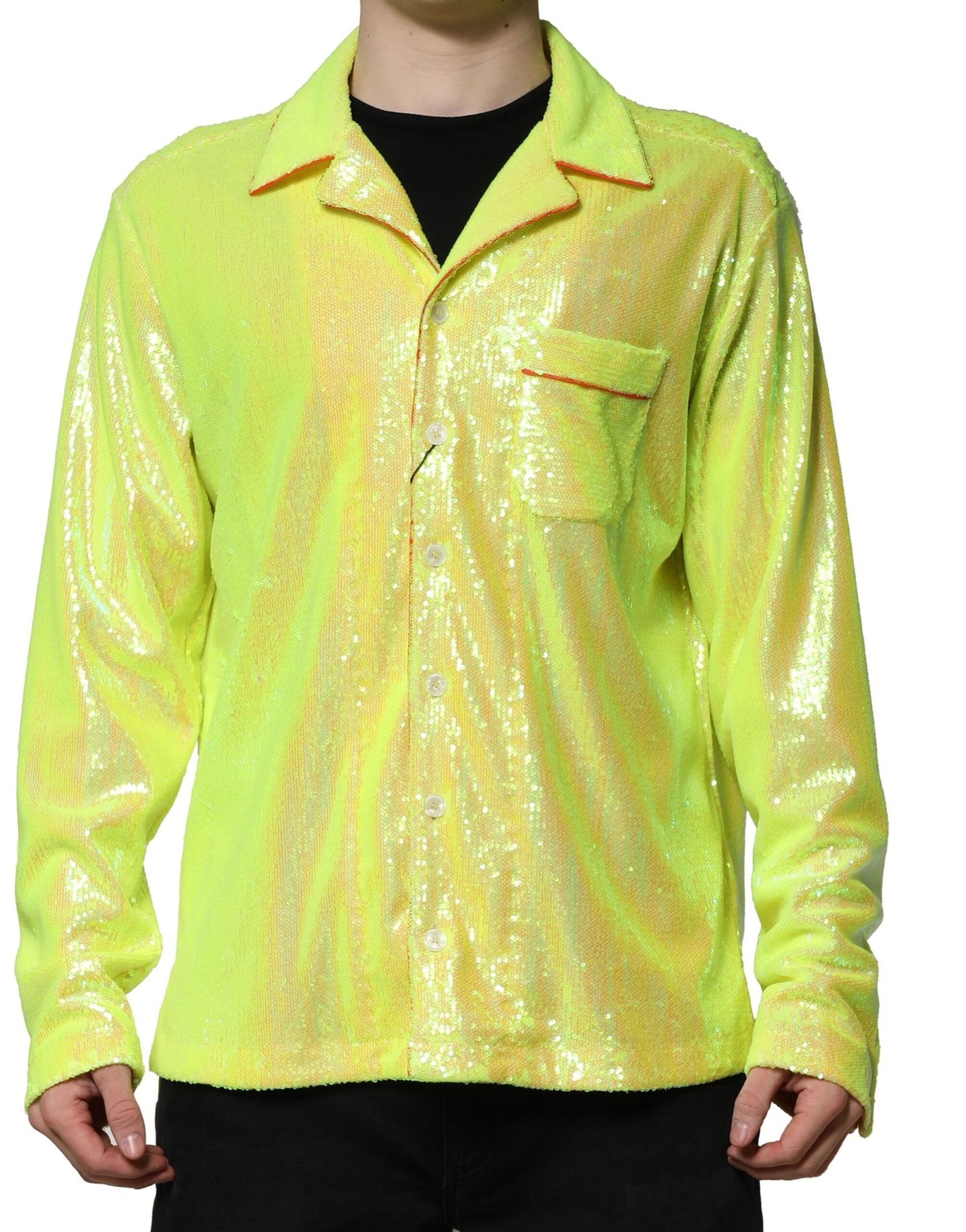 Chemise Dolce & Gabbana casual jaune