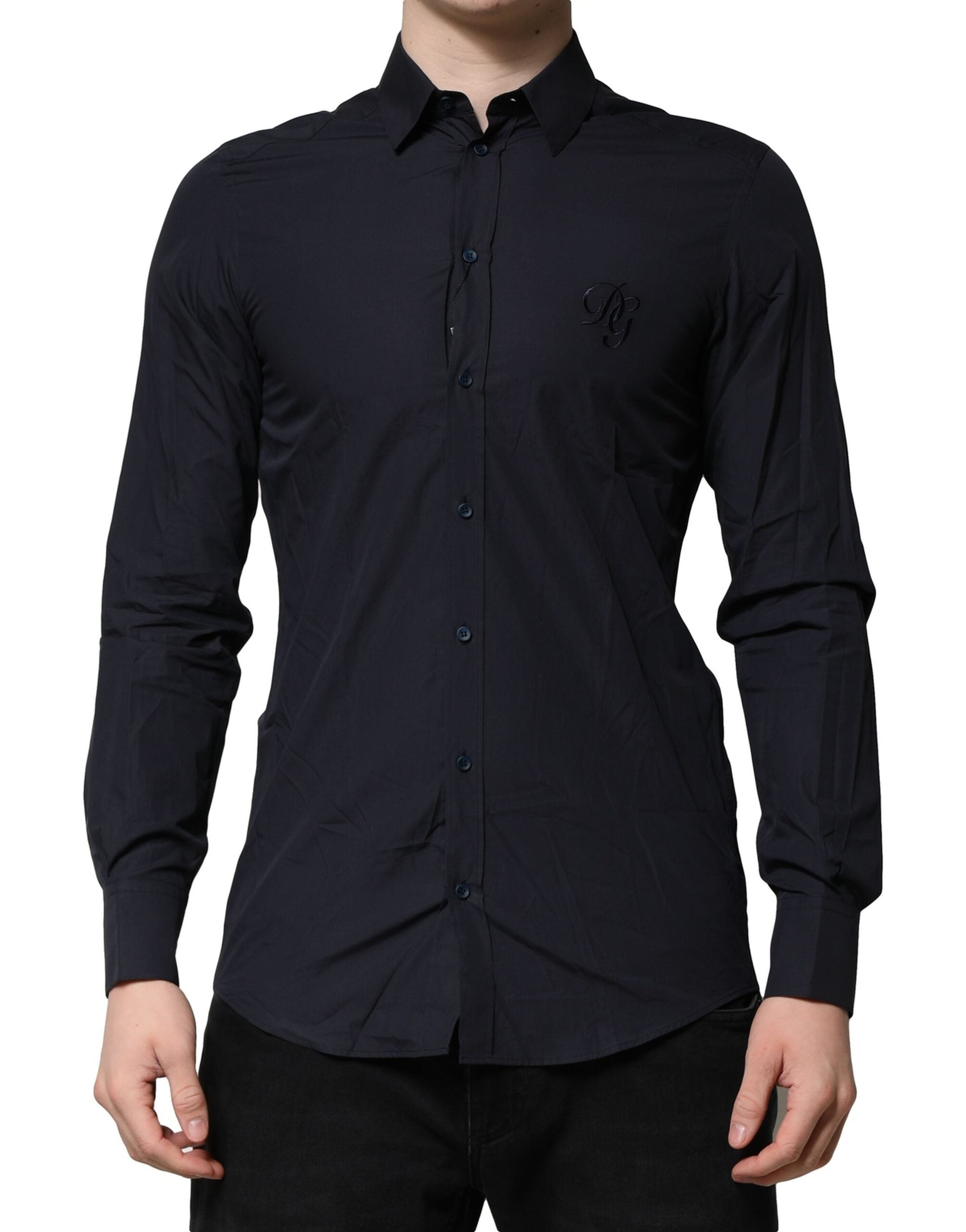 Chemise Dolce & Gabbana MARTINI bleue marine