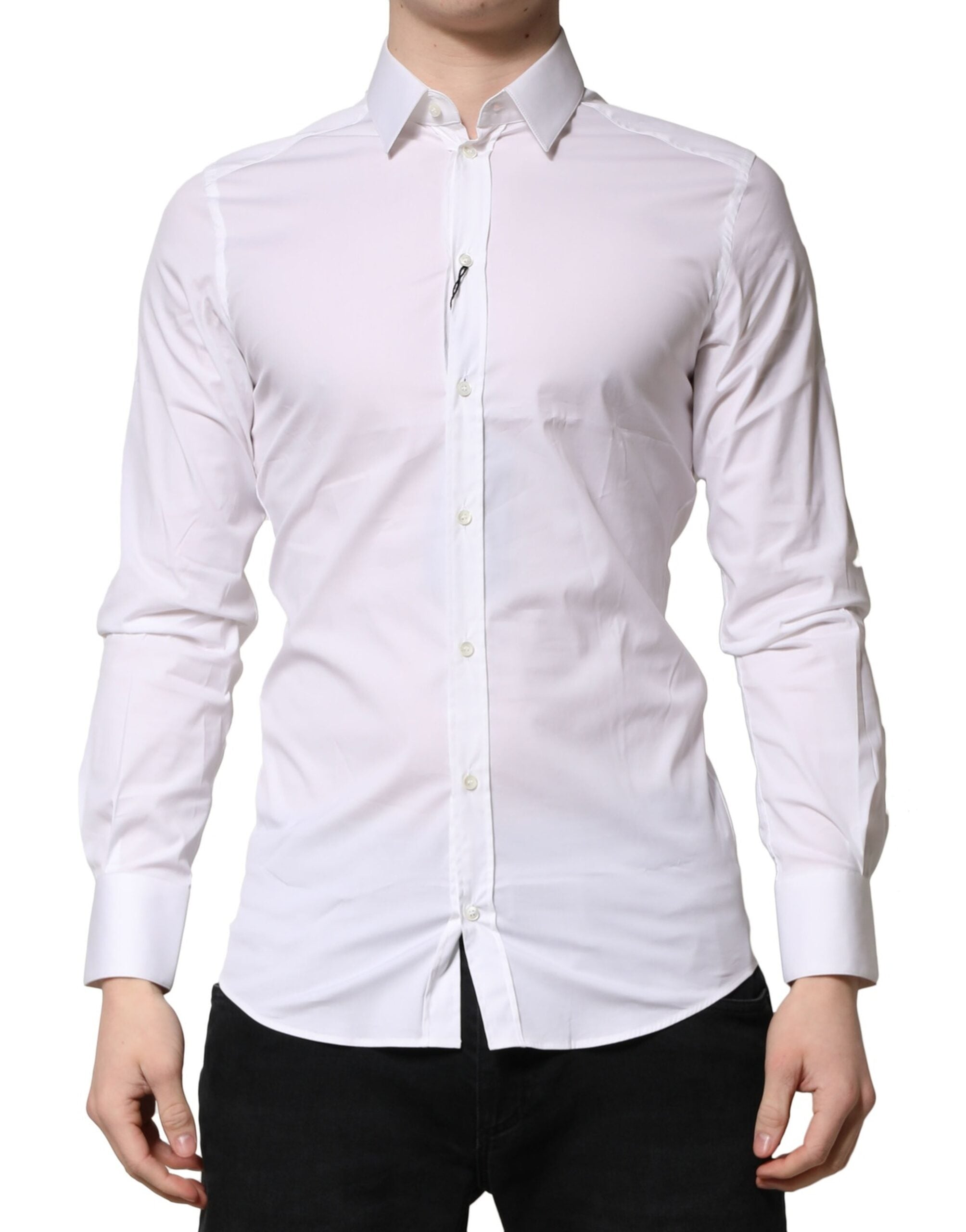Chemise Dolce & Gabbana GOLD blanche