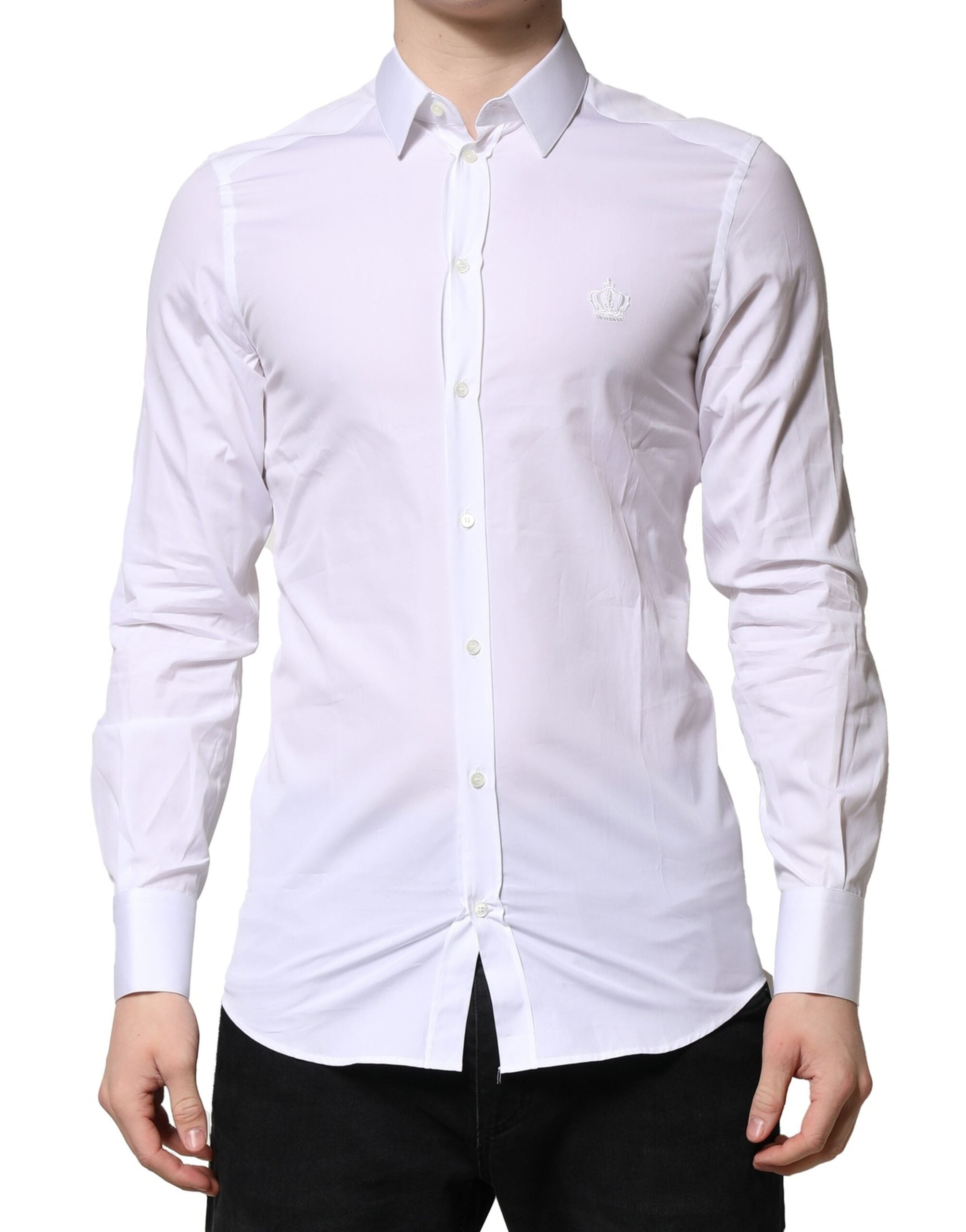 Chemise Dolce & Gabbana GOLD blanche